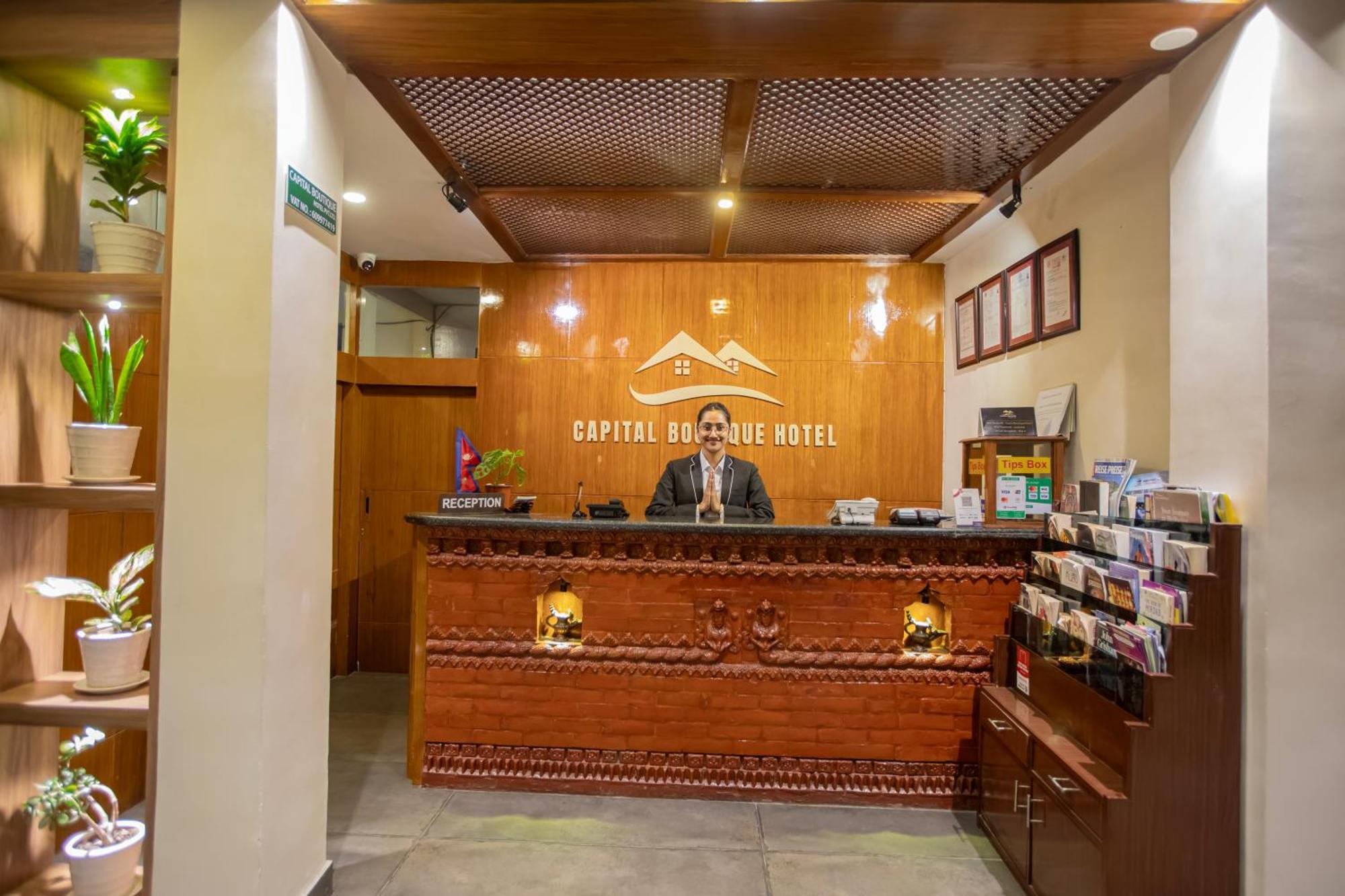 Capital Boutique Hotel Kathmandu Esterno foto